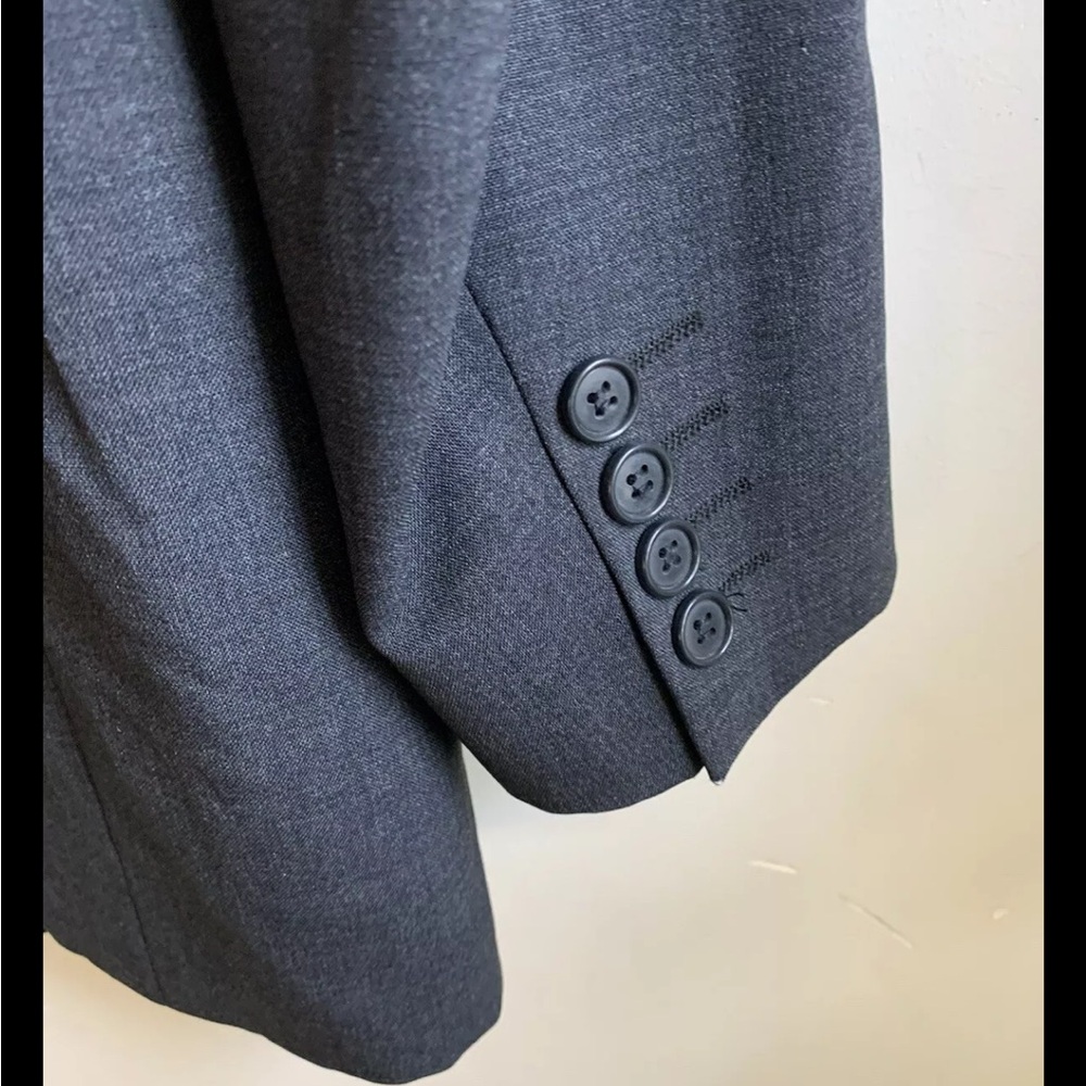 yves saint laurent  YSL  sports coat Suit blazer Mens Size 36R Wool France Gray - Picture 16 of 16